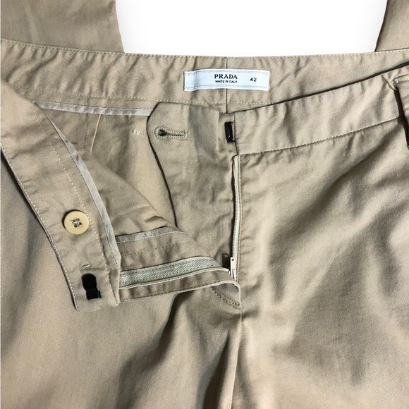 PRADA Khaki Capri Pants - Picture 6 of 7